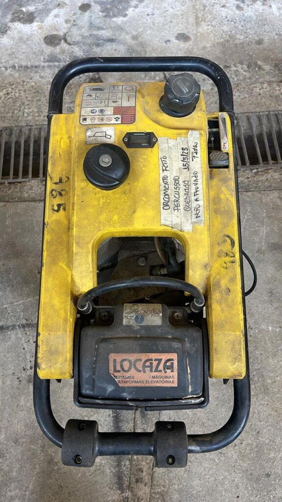 COMPACTADOR DE SOLO C/ INJEÇÃO ELETRONICA – WACKER