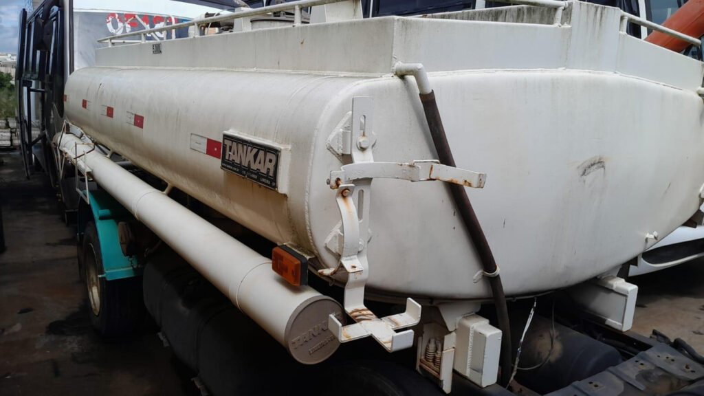 2008/2009 VW/9.150E CUMMINS CARGA CAMINHAO BRANCA DIESEL CARROCERIA TANQUE